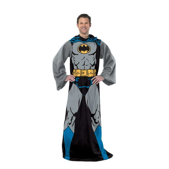 Batman Batman In Black Silk Touch Comfy Wsleeves