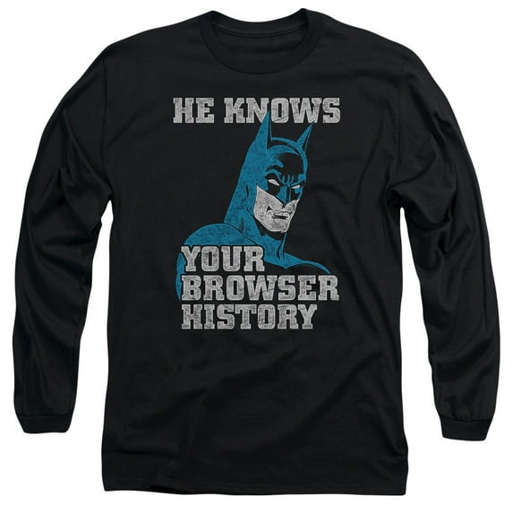 Batman - Batman Knows - Long Sleeve Shirt - Large