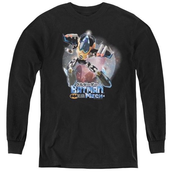 Batman - Batman Mech - Youth Long Sleeve Shirt - Large