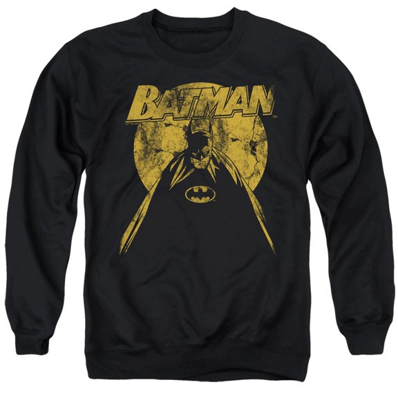 Batman Batman Nightfall 1 Unisex Adult Crewneck Sweatshirt,Black, 3X-Large