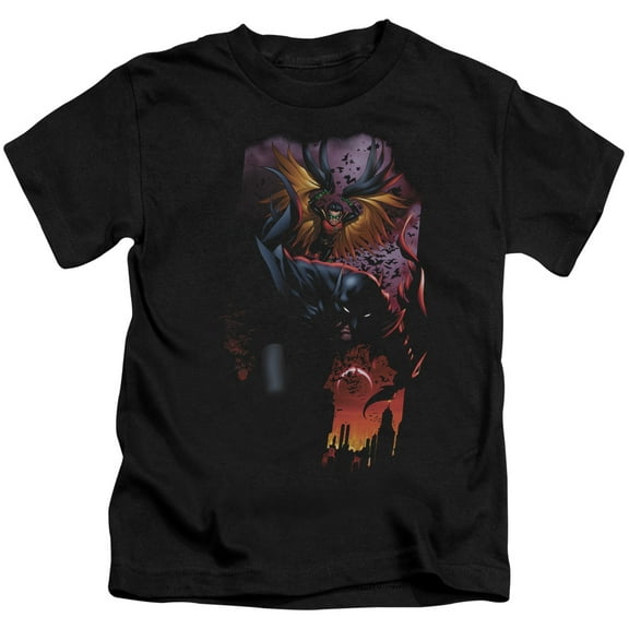Batman - Batman & Robin #1 - Juvenile Short Sleeve Shirt - 5/6