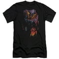 thumbnail image 1 of Batman/Batman & Robin #1 Premium Canvas Adult Slim Fit 30/1 T-Shirt Black, 1 of 1