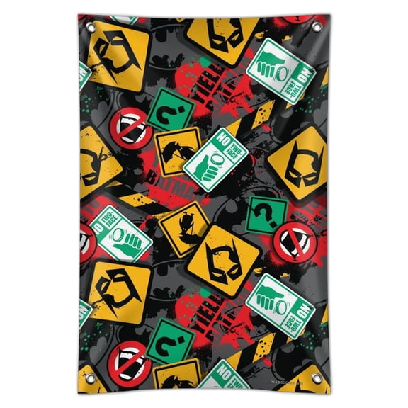 Batman Batman Street Sign Pattern Home Business Office Sign
