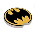 thumbnail image 1 of Batman  Batman Symbol Absorbent Car Coasters - Yellow and Black - 3.5in. Diameter, 1 of 1