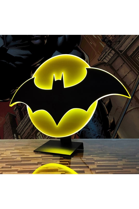 Symbol Illuminated Table Lamp Or Mountable Wall Art With Dimmer