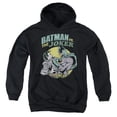 thumbnail image 1 of Batman Batman Vs Joker 3 Kids Pull-Over Hoodie (Large) for Youth Boys and Girls, Black, 1 of 5