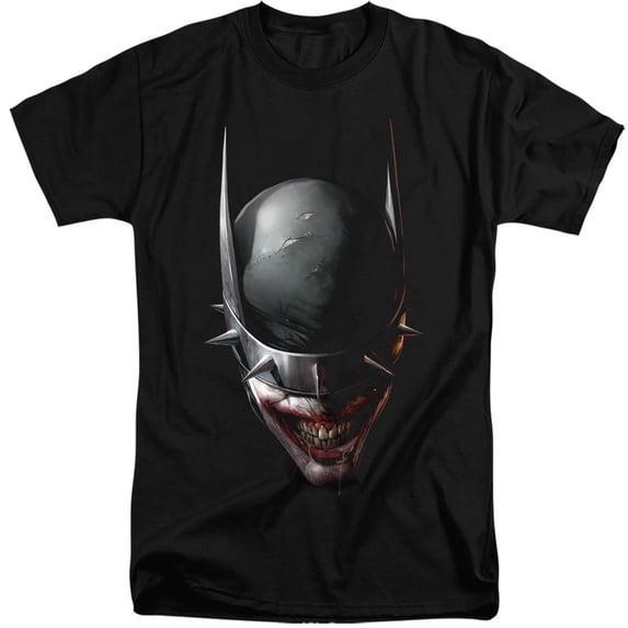 Batman - Batman Who Laughs Head - Tall Fit Short Sleeve Shirt - XX-Large
