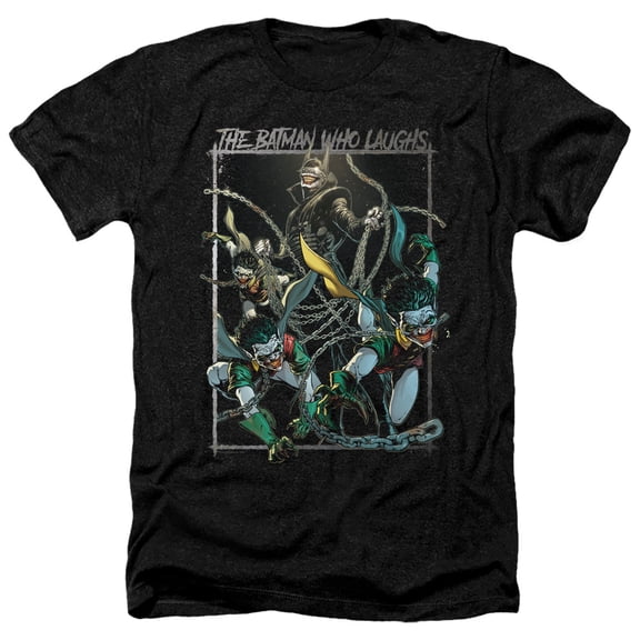 Batman - Batman Who Laughs - Heather Short Sleeve Shirt - XX-Large