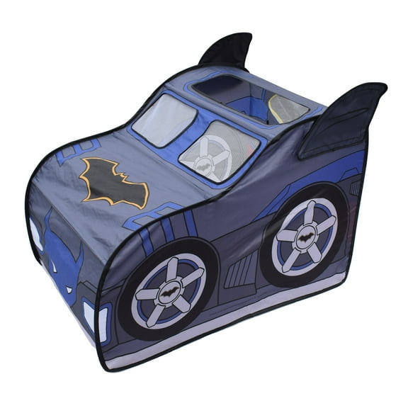 Batman Batmobile Pop Up Tent with Zippered Storage Bag - Ages 3 and up