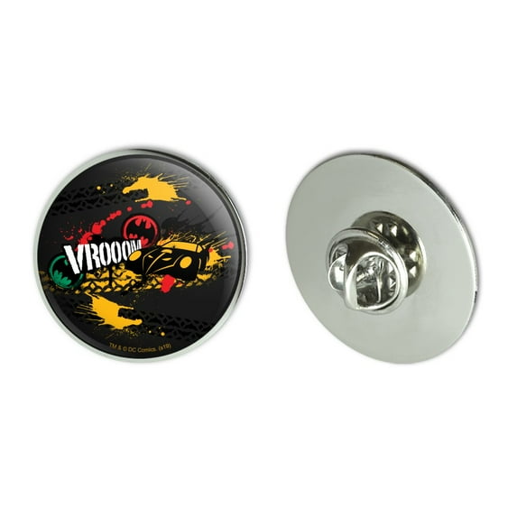 Batman Batmobile VROOOM Metal 1.1" Tie Tack Hat Lapel Pin Pinback