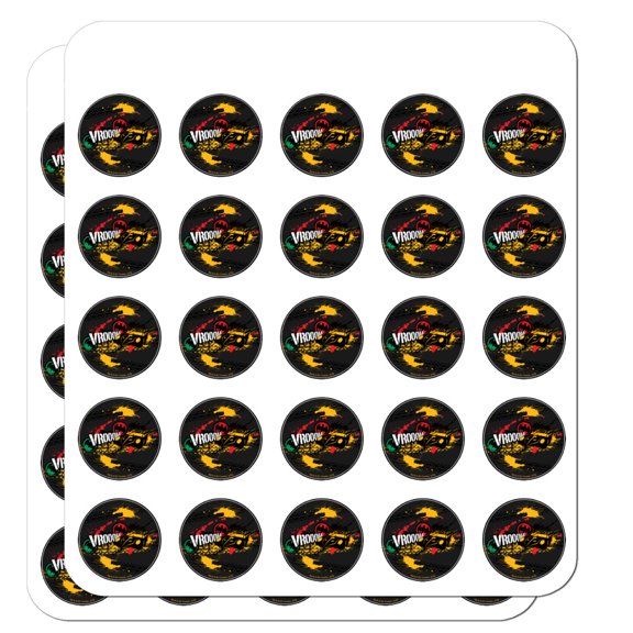 Batman Batmobile VROOOM Planner Calendar Scrapbooking Crafting Stickers