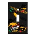 thumbnail image 1 of Batman Batmobile VROOOM Plastic Wall Decor Toggle Light Switch Plate Cover, 1 of 4