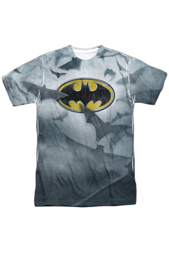 Batman - Bats Logo - Short Sleeve Shirt - Medium