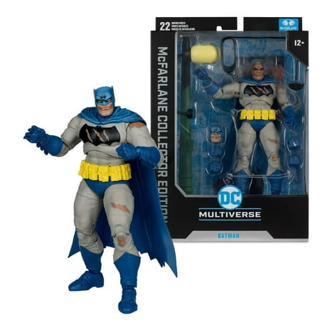 McFarlane Toys - DC Multiverse 7" Figure - Batman Battle Damage Blue (The Dark Knight Returns) McFarlane Collector Edition #21