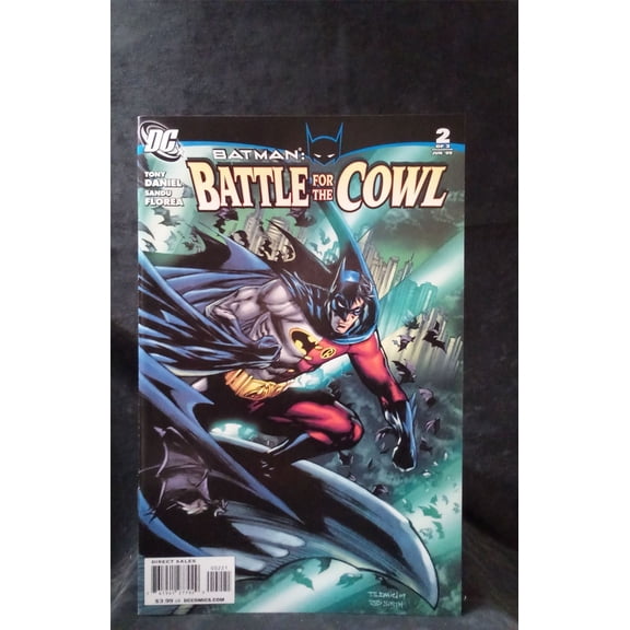 Pre-Owned Batman: Battle for the Cowl #2 Tony S. Daniel Robin Cover 2009 DC Comics Comic Book