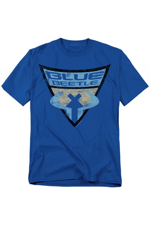Bb T-Shirt Blue Beetle Shield Unisex Graphic Tee For Men & Women