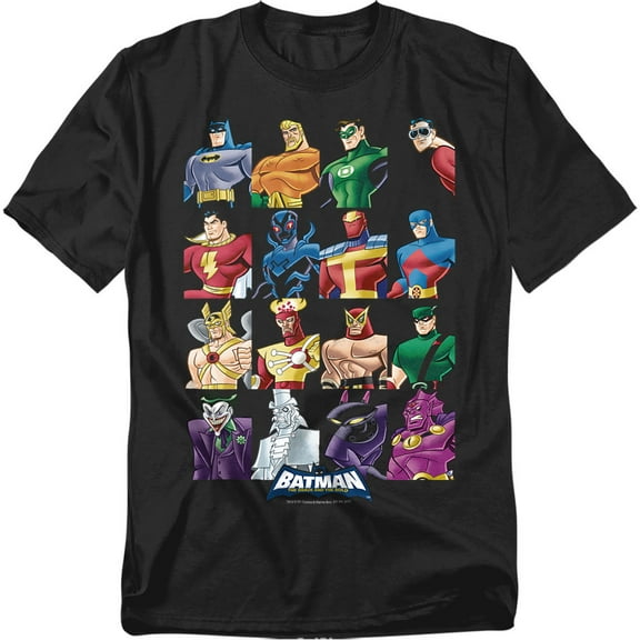 Batman Bb T-Shirt Cast of Characters Unisex Graphic Tee For Men & Women