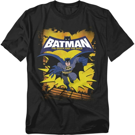 Batman Bb T-Shirt Rooftop Leap Unisex Graphic Tee For Men & Women