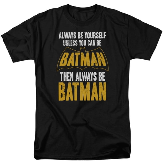 Batman Men's Be Batman T-shirt XX-Large Black
