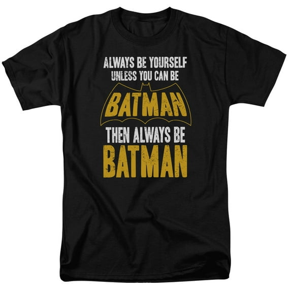 Batman Men's Be Batman T-shirt XXX-Large Black