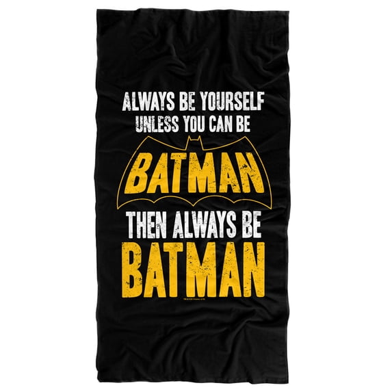 Batman Be Batman Officially Licensed Beach Towel 30' X 60'