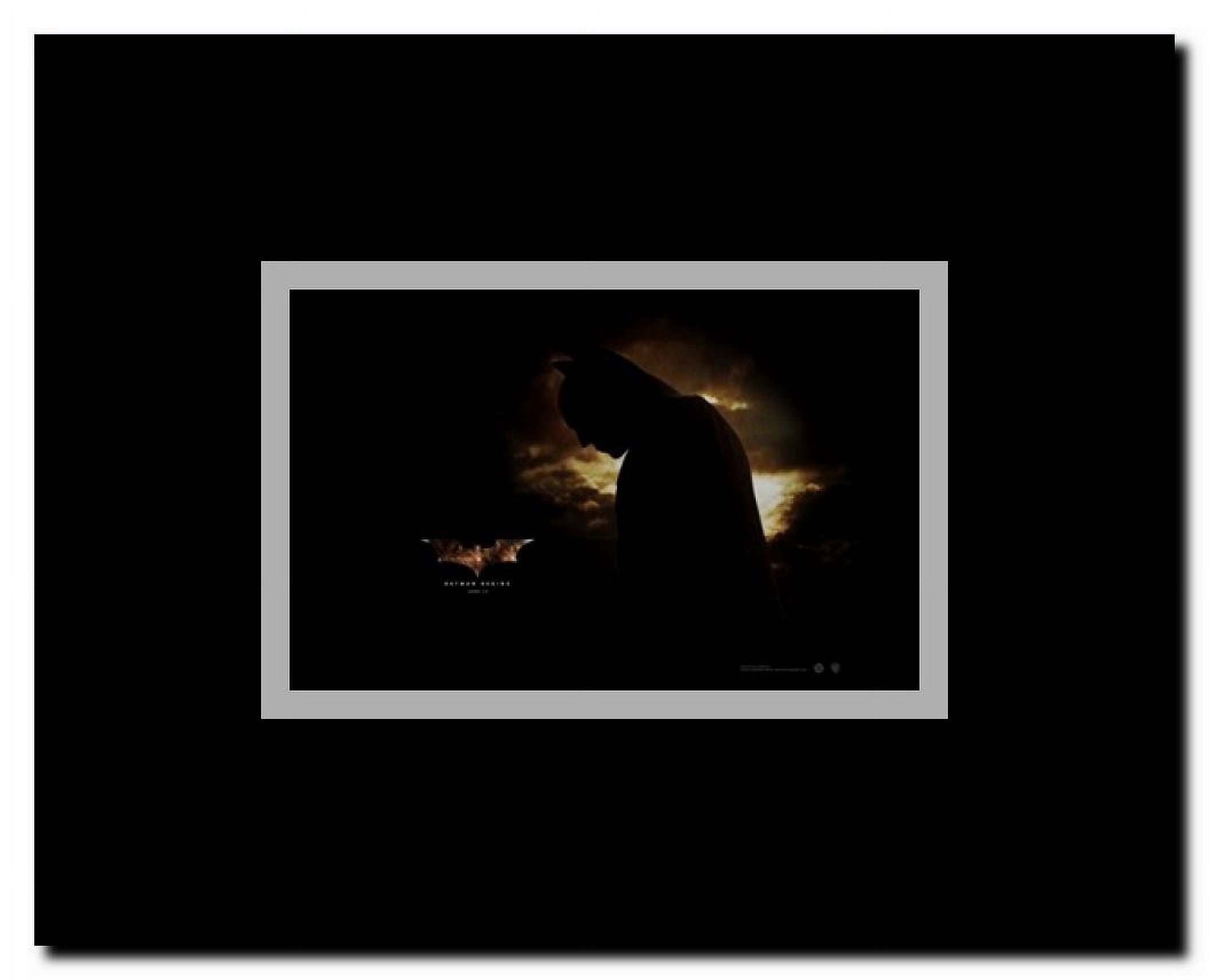 Batman Begins Framed Movie Poster