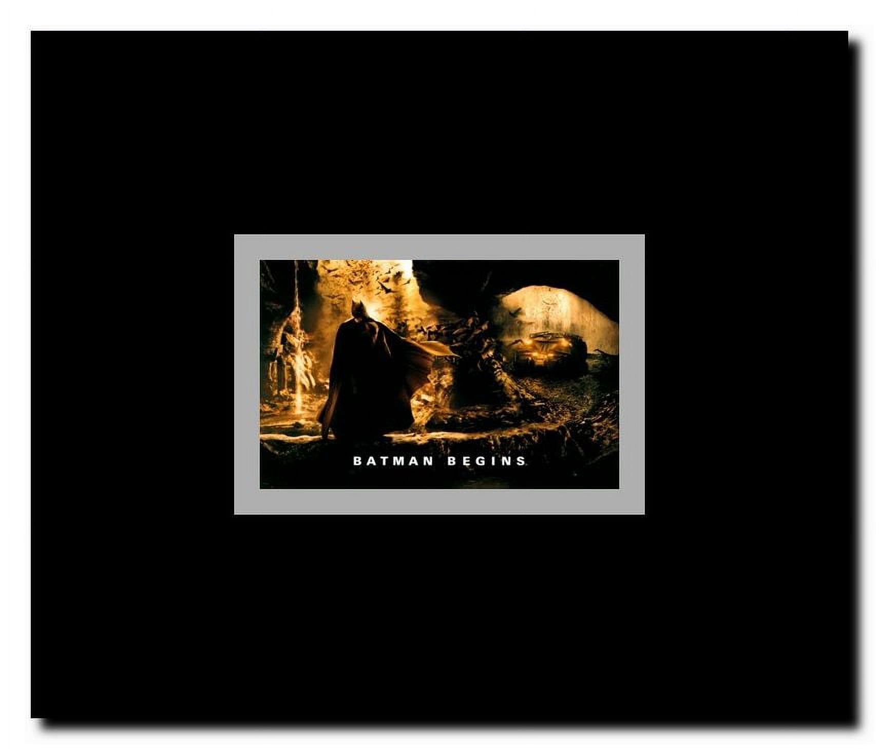 Batman Begins Framed Movie Poster