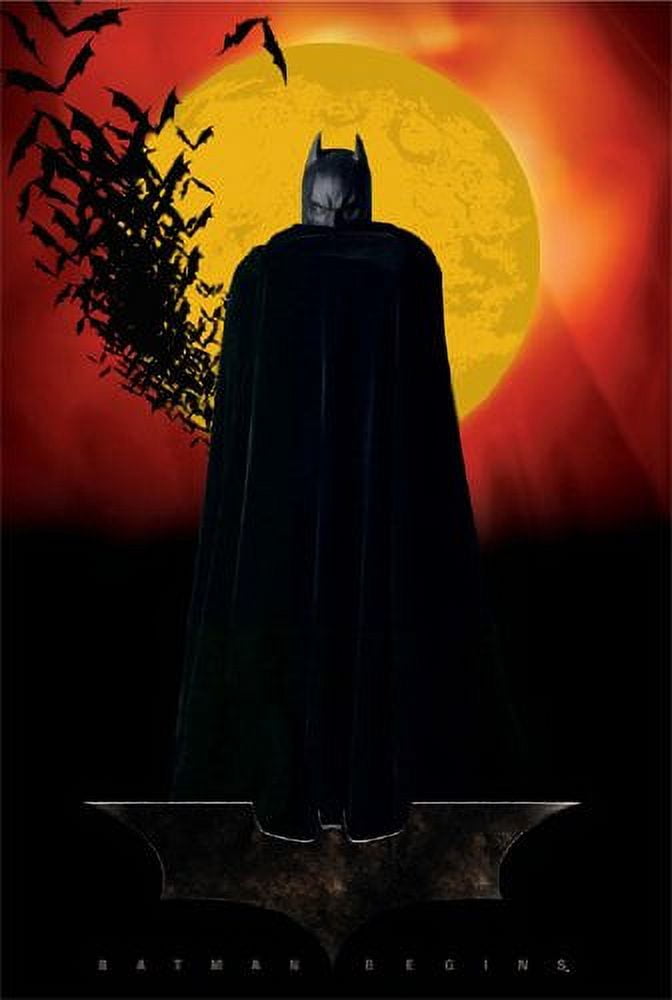 Batman Begins Poster Sunset New 24x36 - Walmart.com