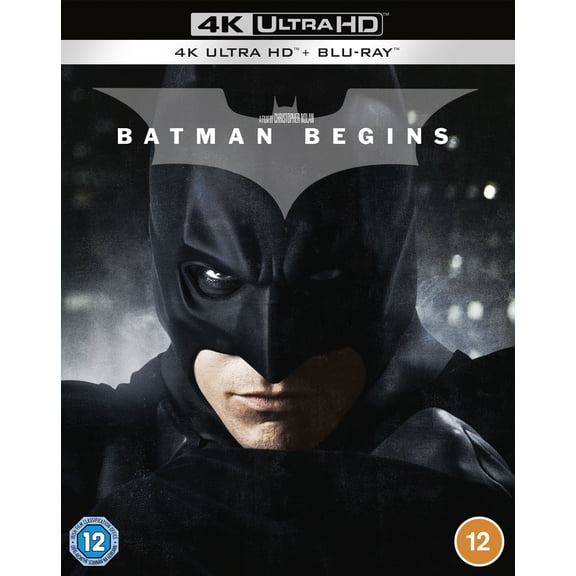 Batman Begins (4K Ultra HD) Christian Bale Cillian Murphy Gary Oldman Katie Holmes Ken Watanabe