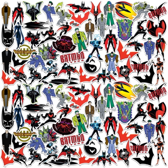 Batman Beyond 100Ct Sticker Pack