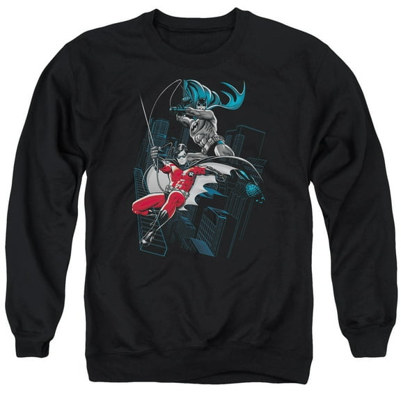 Batman - Black And White - Crewneck Sweatshirt - Small