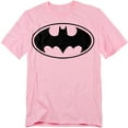 thumbnail image 1 of Batman T-Shirt Black Bat Unisex Graphic Tee For Men & Women Pink&nbsp;, 1 of 7