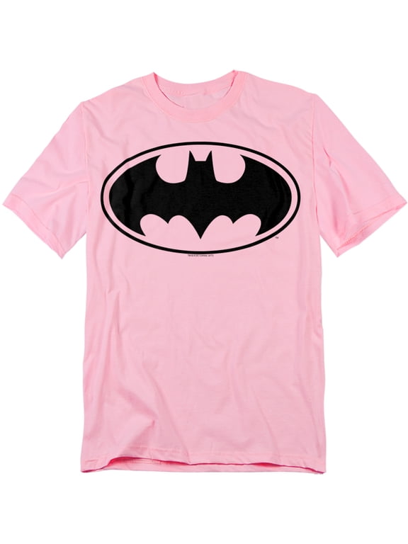 T-Shirt Black Bat Unisex Graphic Tee For Men & Women Pink 