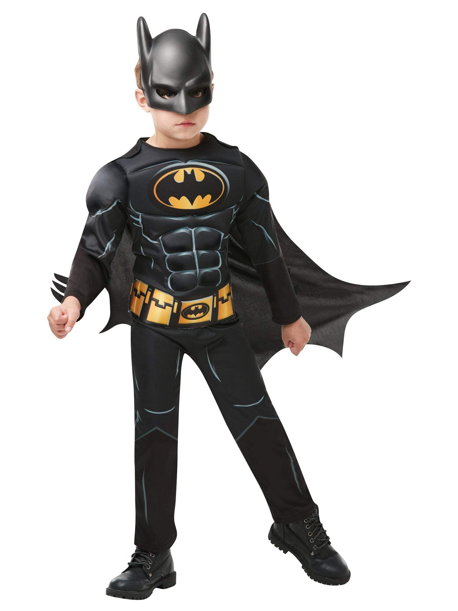Batman Black Core Childrens Costume Batman Black Core Childrens Costume