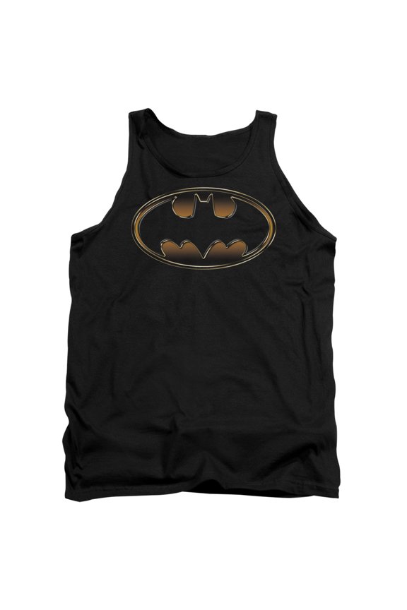 Batman - Black & Gold Embossed - Tank Top - X-Large