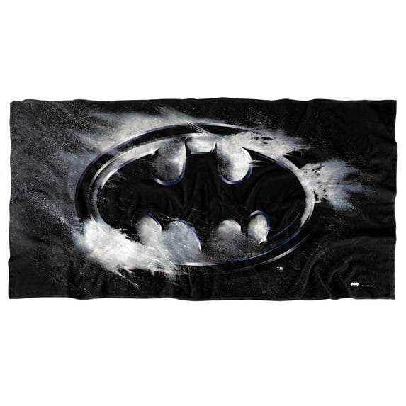 Batman Blanket, 30' x 60' Batman Returns Logo Beach Towel