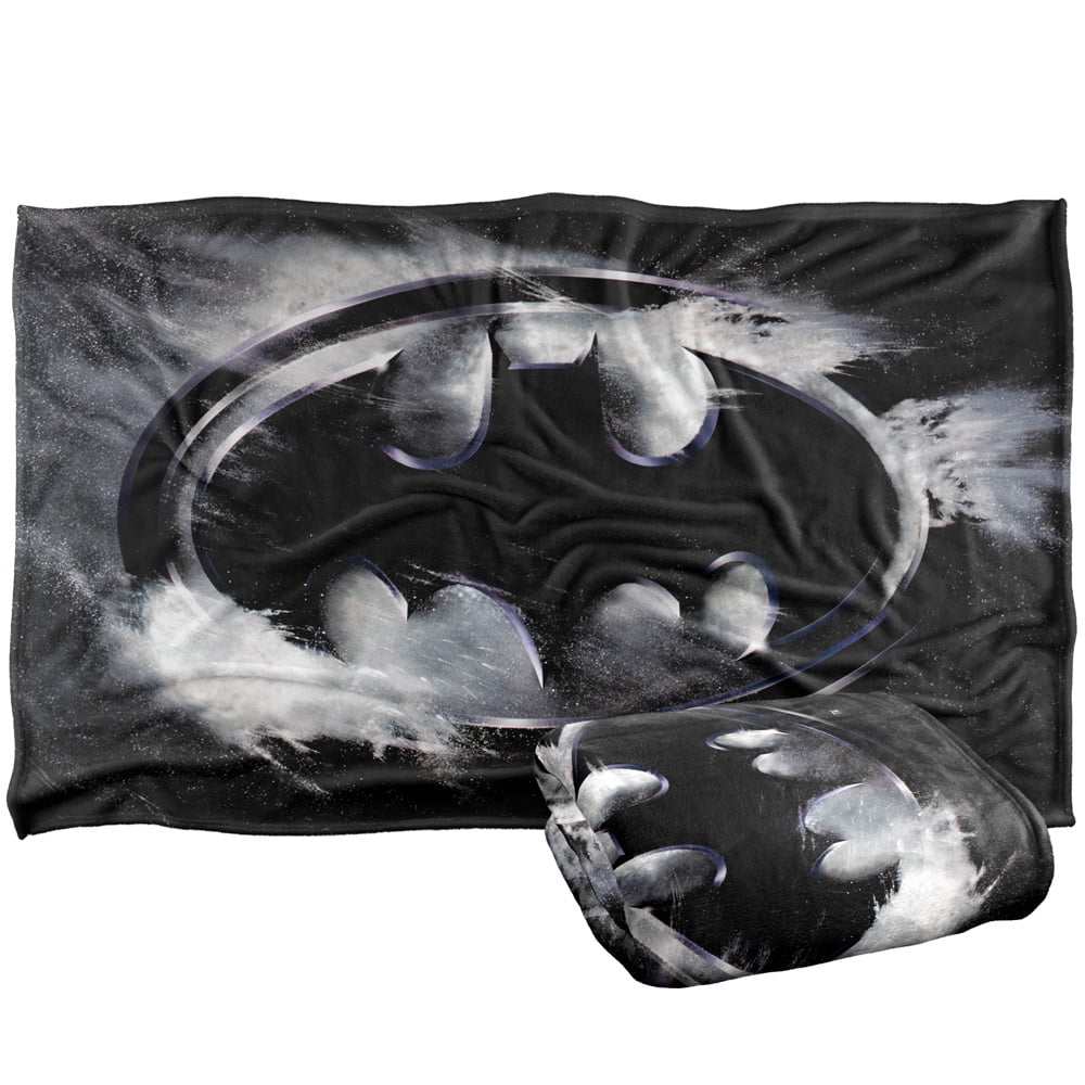 Batman Blanket, 36' x 58' Batman Returns Logo Silky Touch Super Soft ...