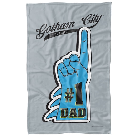 Batman Blanket, 36"x58" Batman No.1 Dad Glove Fleece Blanket
