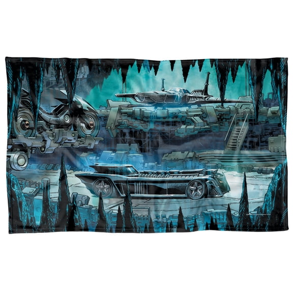 Batman Blanket, 36x58, Batman Batcave Fleece Blanket