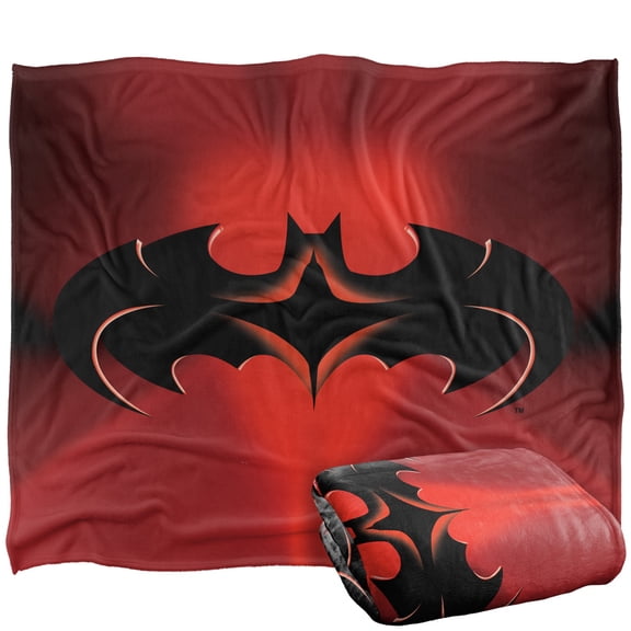 Batman Blanket, 50' x 60' Batman and Robin Logo Silky Touch Super Soft Throw Blanket