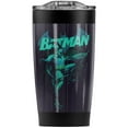 thumbnail image 1 of Batman Blue Bat Stainless Steel Tumbler 20 oz Coffee Travel Mug/Cup, Vacuum Insulated & Double Wall with Leakproof Sliding Lid | Great for Hot Drinks and Cold Beverages, 1 of 7