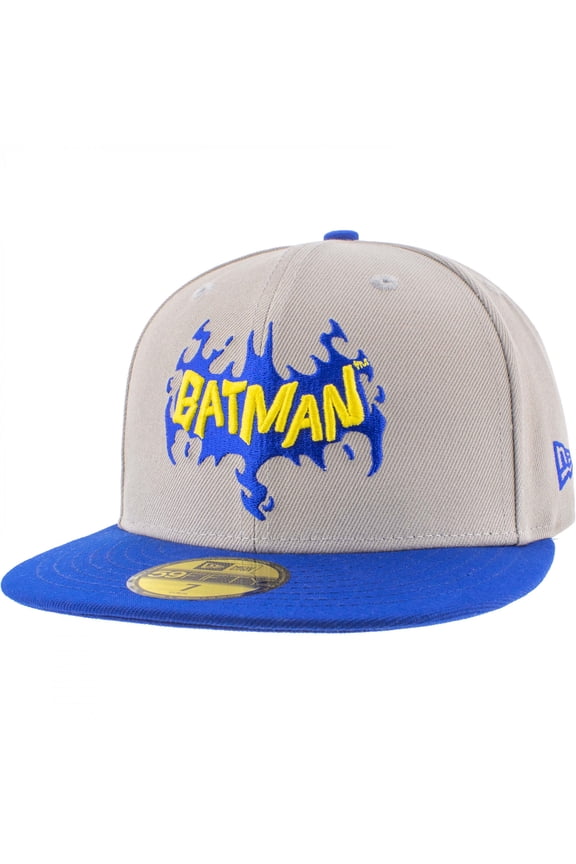 Blue Logo New Era 59Fifty Fitted Hat-7 1/4 Fitted