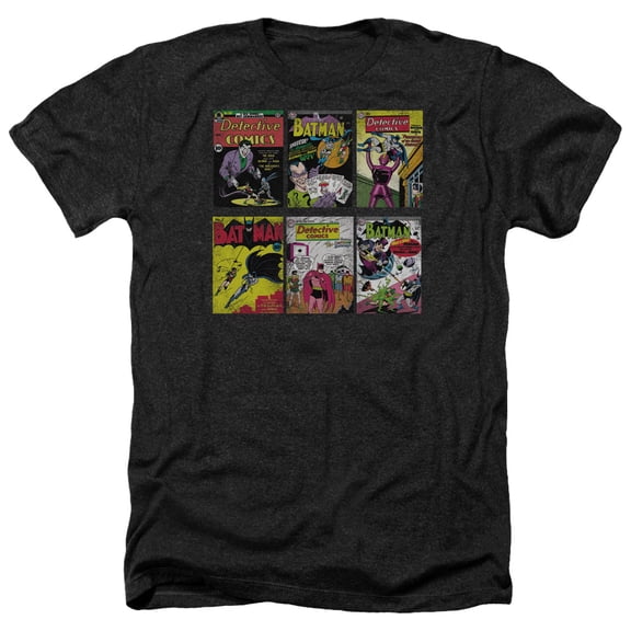 Batman - Bm Covers - Heather Short Sleeve Shirt - Medium