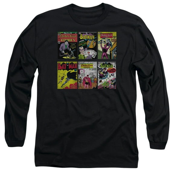 Batman - Bm Covers - Long Sleeve Shirt - XXX-Large