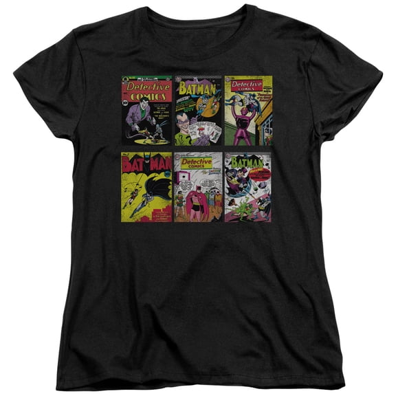 Batman - Bm Covers - Women's Short Sleeve Shirt - Medium