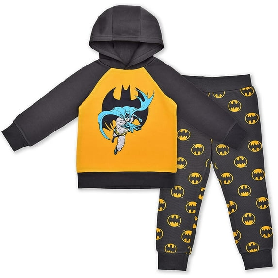 Batman Boys 2 Piece Hoodie and Jogger Set, 4-10