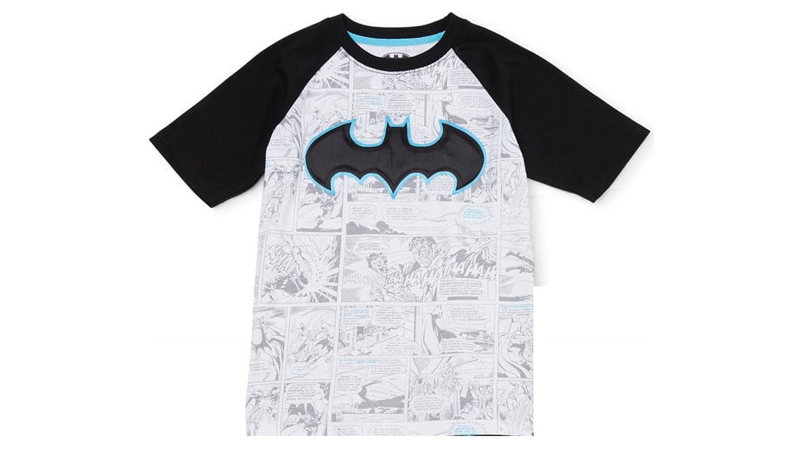 Batman Boys 4-18 Short Sleeve Top
