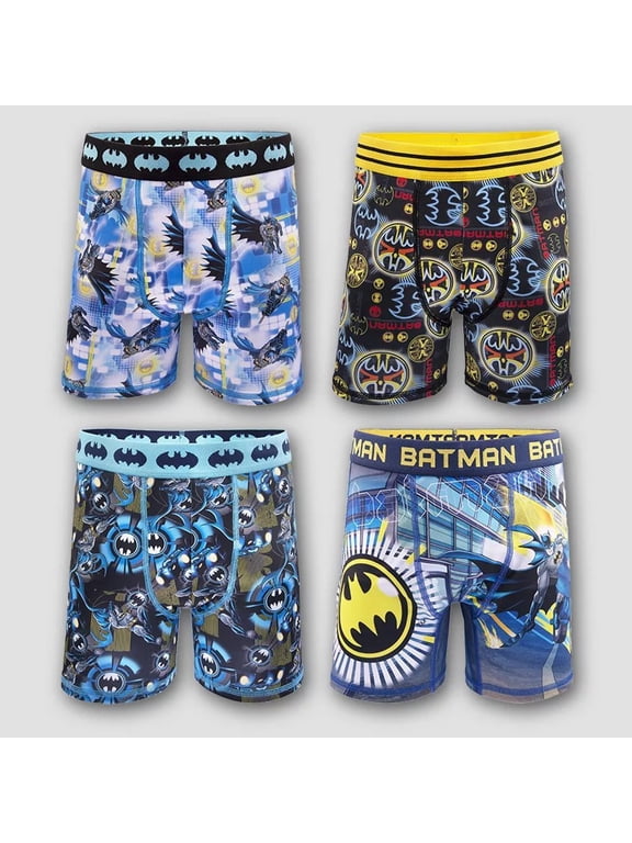 Boys' 4pk Athletic Boxer Briefs Underwear