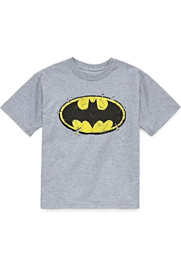 Boys' Crumble Bat Logo T-Shirt, Sizes XXS-XL