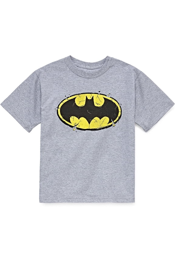 Boys' Crumble Bat Logo T-Shirt, Sizes XXS-XL